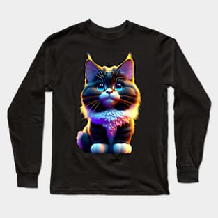 Adorable, Cool, Cute Cats and Kittens 1 Long Sleeve T-Shirt